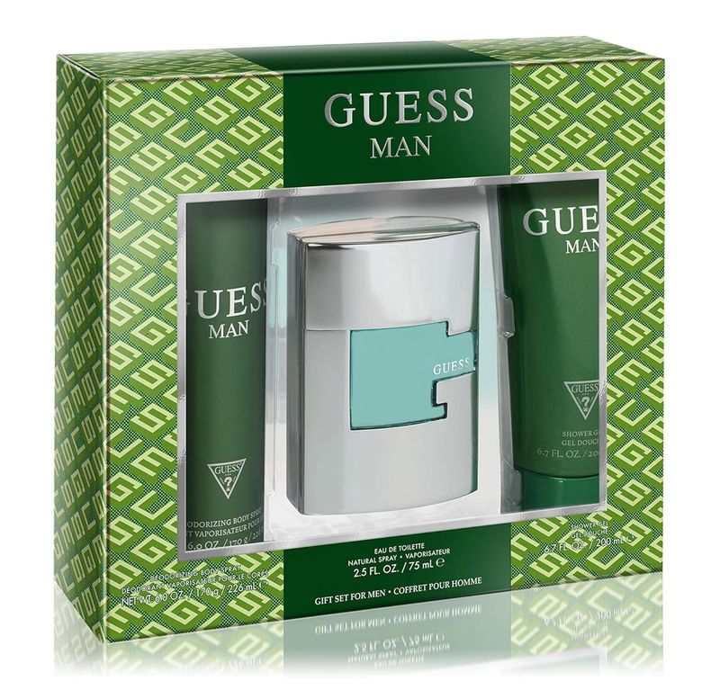 GUESS 1981 SET REGALO MAN  3PCS,
