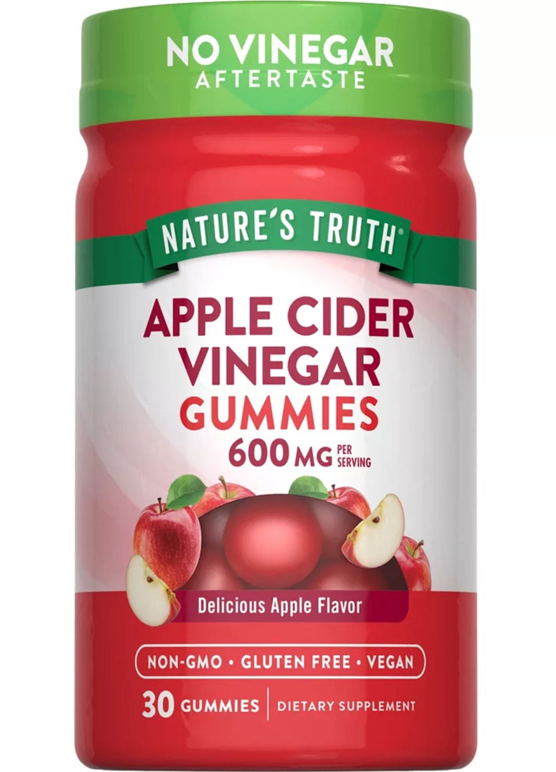 NATURE&#39;S TRUTH APPL CIDER VINEGAR 30 GUMMIES 600MG