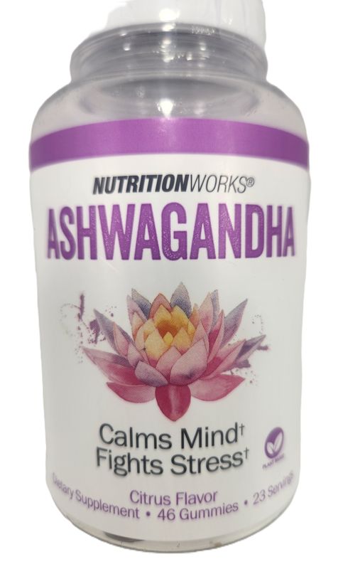 NUTRITIONSWORKS ASHWAGANDHA 46 GUMMIES