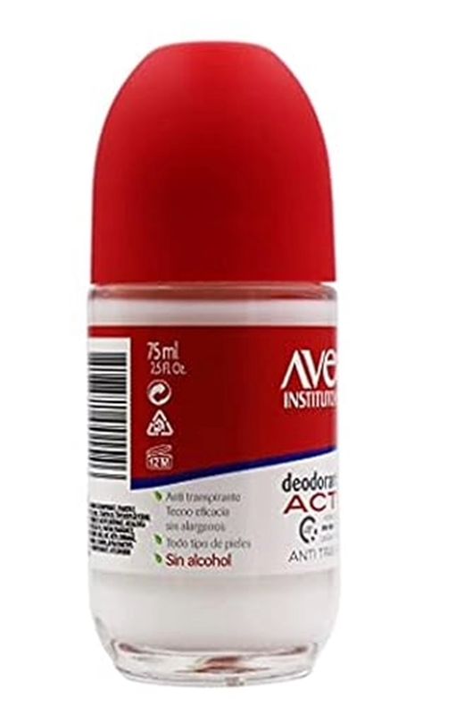 AVENA DESODOTANTE ACTIVE ROLL ON 75ML, Avena ACTIVE Desodorante Roll On por Instituto Espanol/Desodorante De Avena