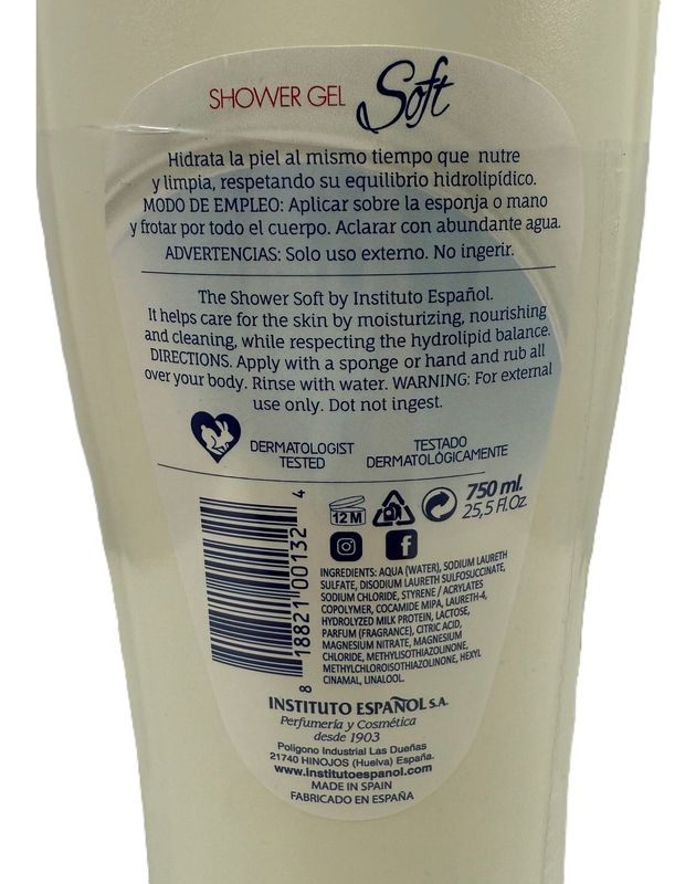 AVENA SOFT SHOWER GEL 2PK JABON LIQUIDO CORPORAL CON OFERTA