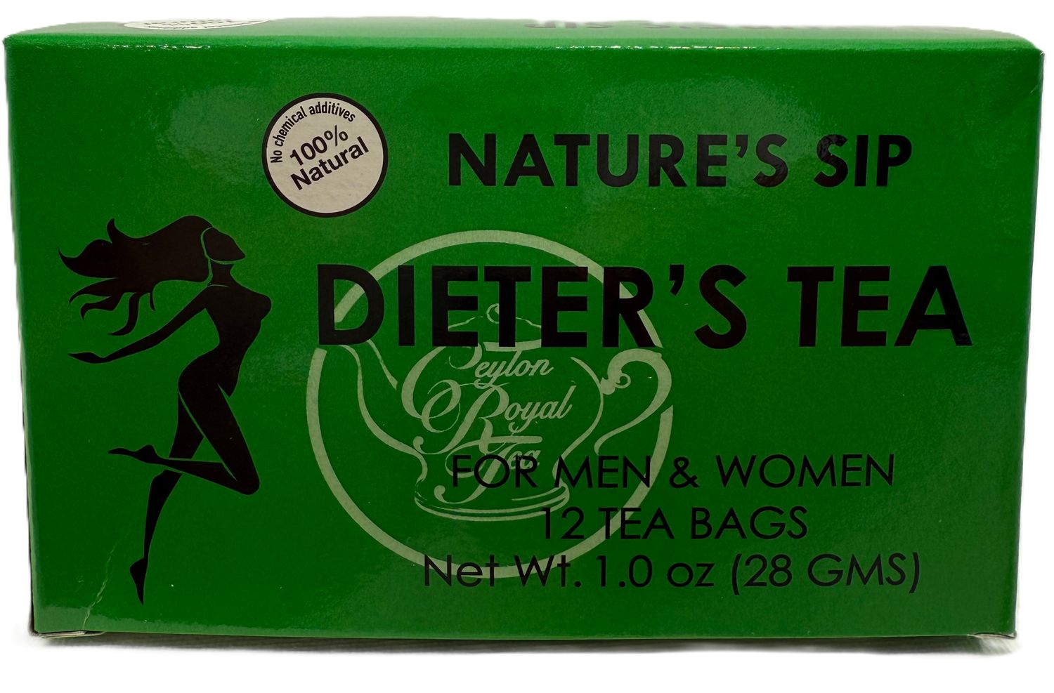NATURE'S SIP DIETER'S TEA 12 BOLSITAS PARA HOMBRE O MUJER