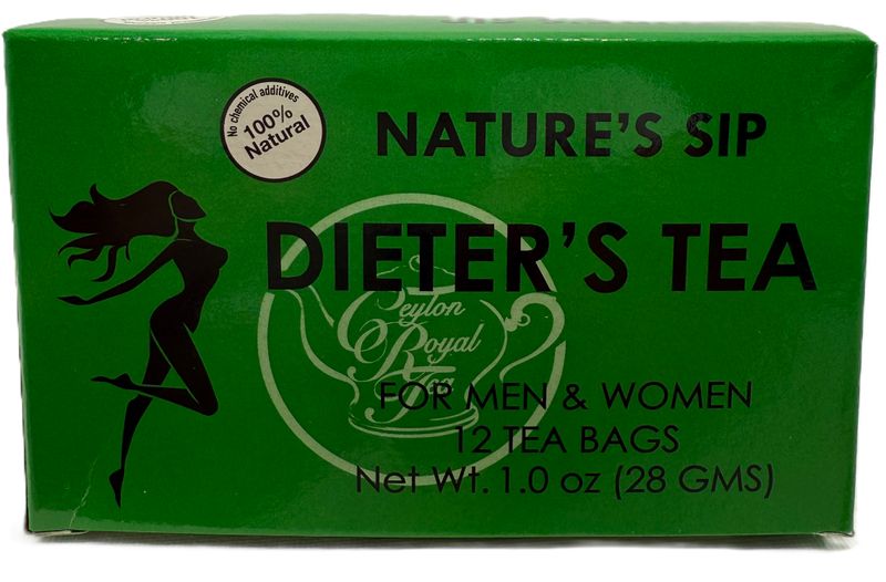 NATURE'S SIP DIETER'S TEA 12 BOLSITAS PARA HOMBRE O MUJER