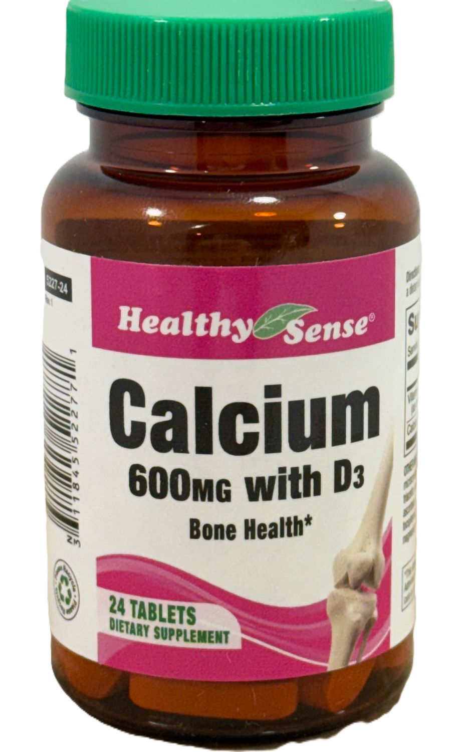 HS CALCIUM CON VIT D3 24 TABLETAS