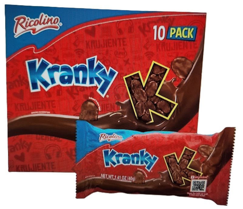 KRANKY GALLETITAS HOJUELAS DE MAIZ  CUBIERTAS DE CHOCOLATE 40g