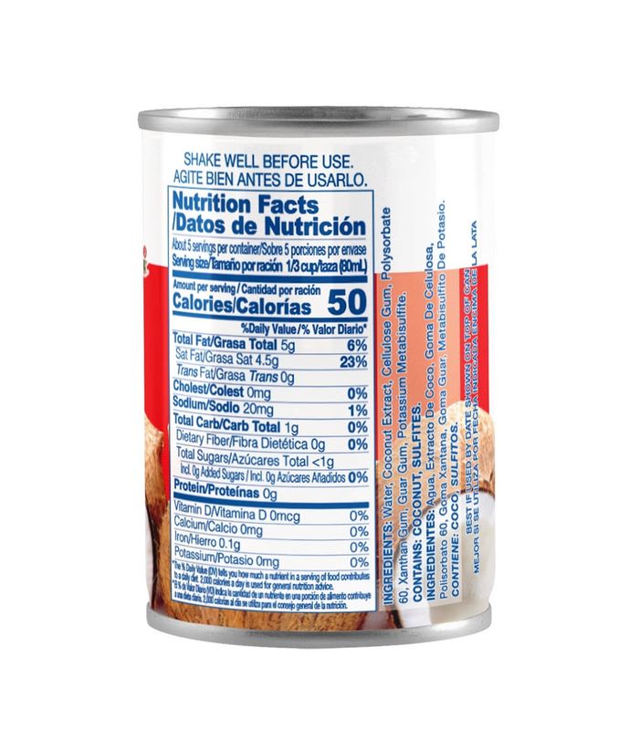 PARROT LECHE DE COCO, Coconut Milk 400ml 13.5fl oz (Red Label)