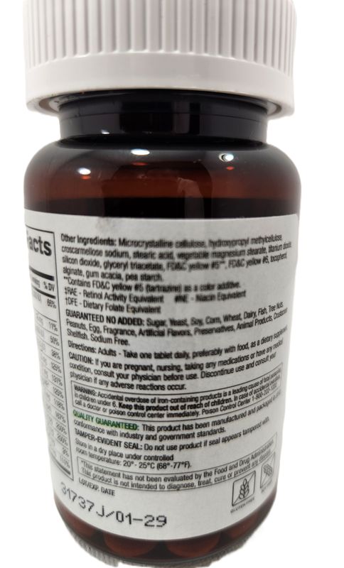 HS HEALTHY SENSE DAILY MULTIPLE 20 TAB CON HIERRO