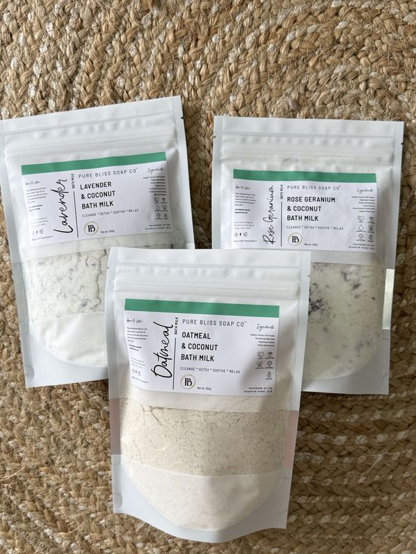 Coconut Bath Milks