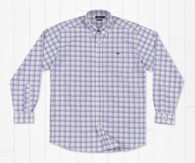 Putnam Performance Windowpane  Dress Shirt