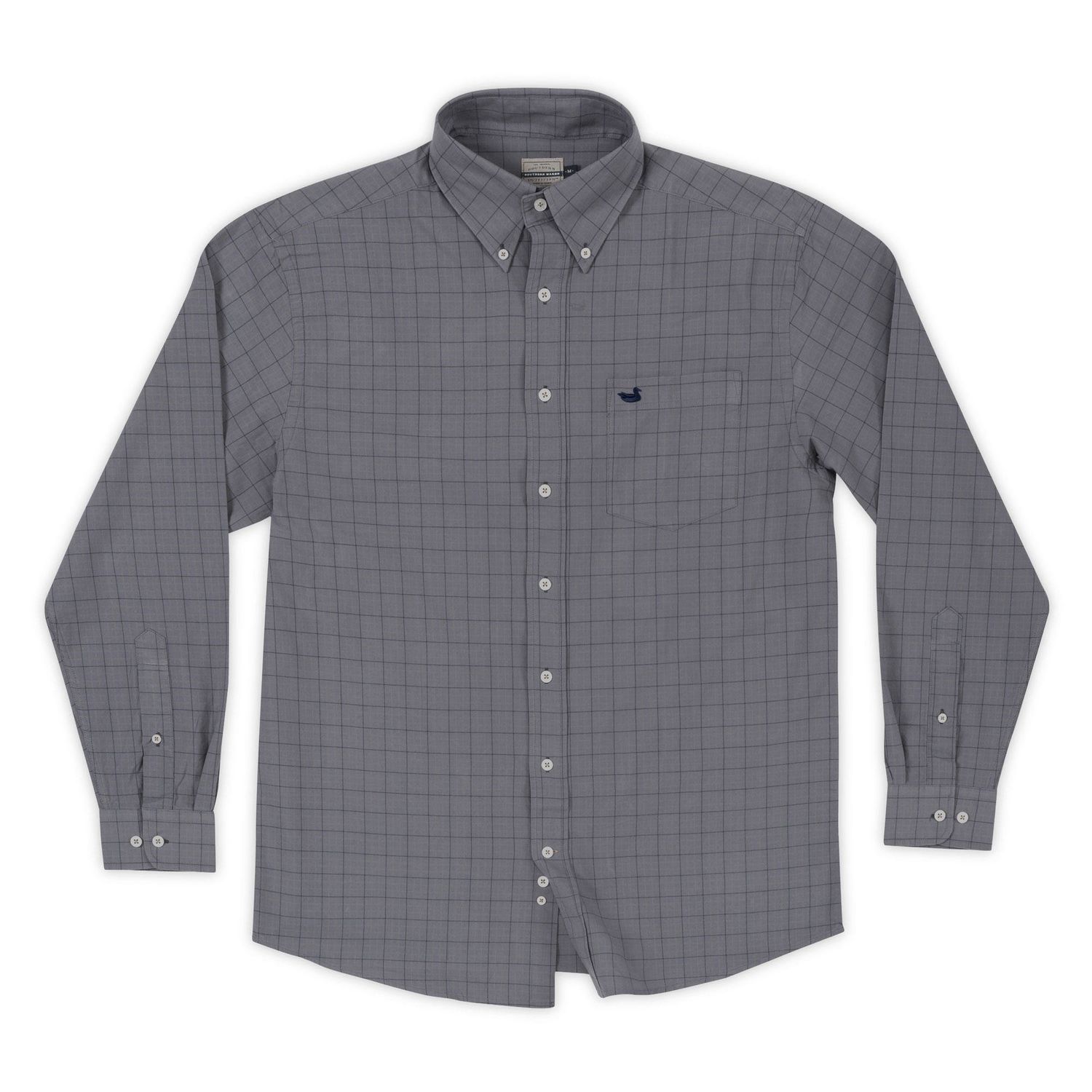 Sabine Washed Check Dress Shirt 