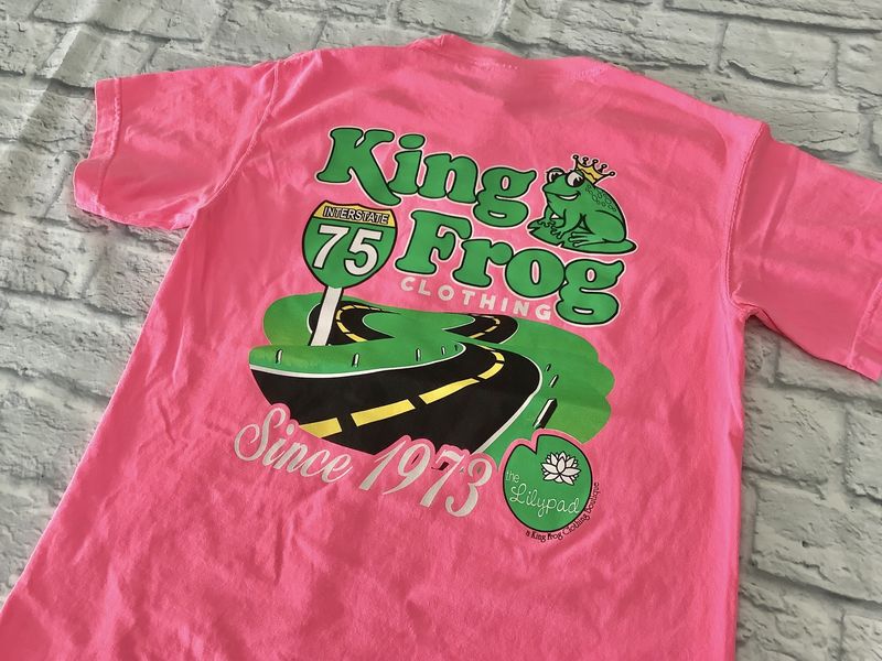 Youth King Frog and Lilypad T-shirt 