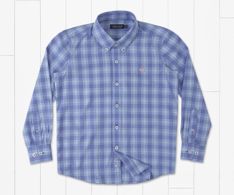 Youth Middleton Windowpane Dress Shirt