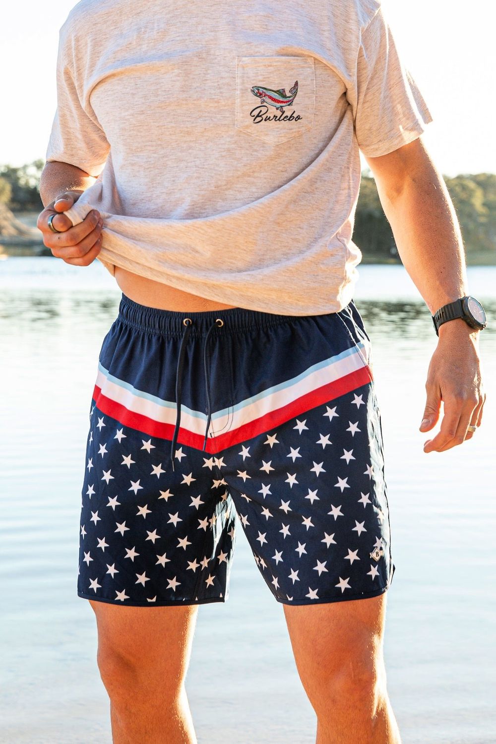 Swim Trunks-American