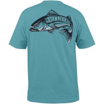 Striped Catch Short Sleeve Pocket Tee