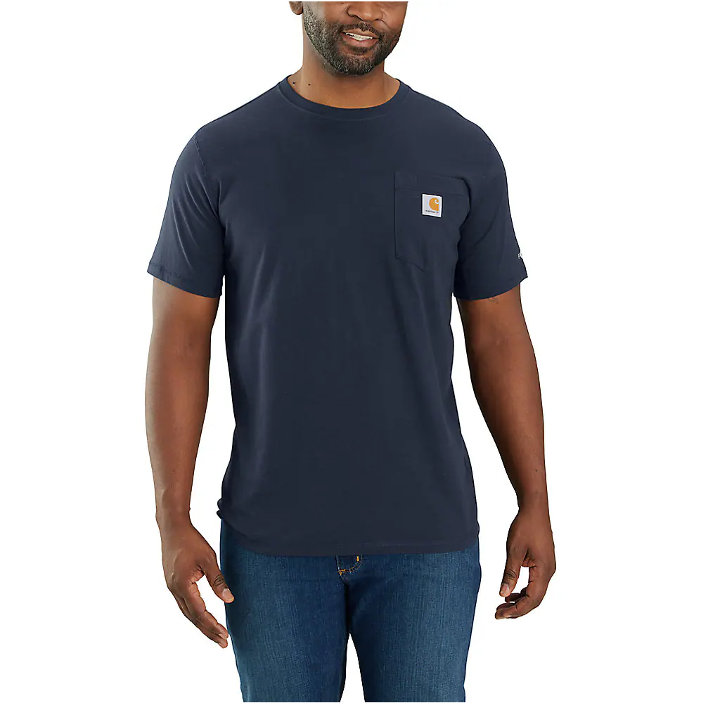 Force Relaxed Fit Midweight Short Sleeve Pocket T-Shirt - Big
