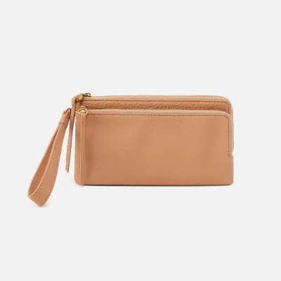 Dayton Wristlet - Pebbled Leather