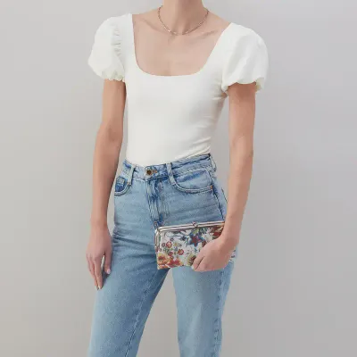 Lauren Wallet/Clutch - Printed Leather