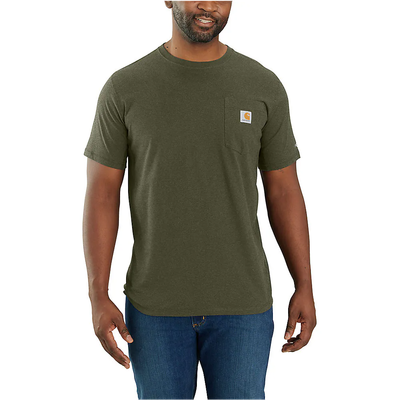 Force Relaxed Fit Midweight Short Sleeve Pocket T-Shirt - Tall