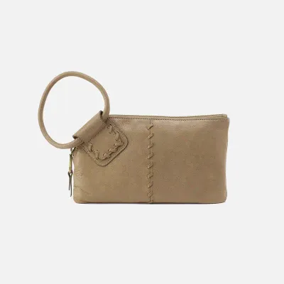 Sable Wristlet - In Metallic Leather