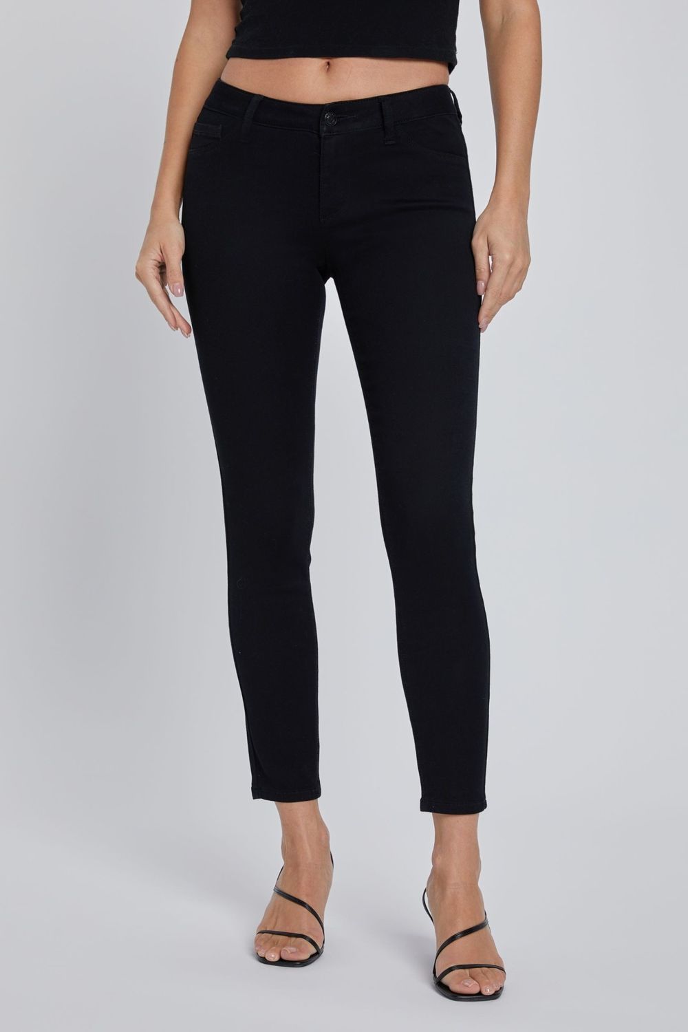 Mid Rise Super Skinny Jeans