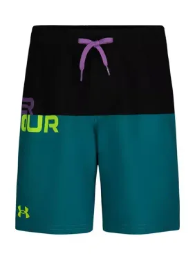 Logo Color Block Volley Short
