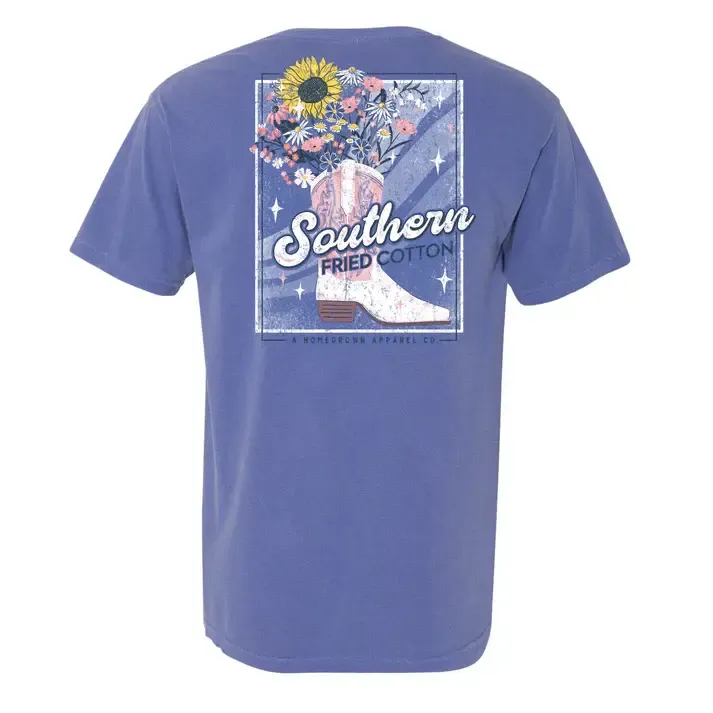 Boots In Bloom SS T-Shirt