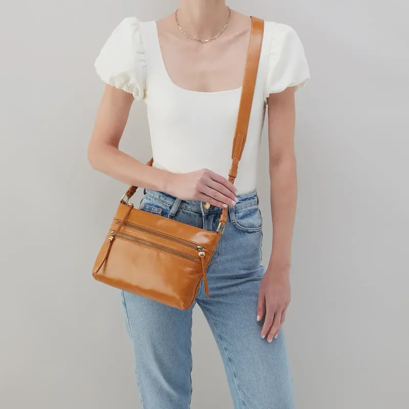 Billie Crossbody - Polished Leather
