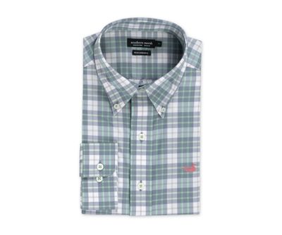 Bluefish Performance Plaid Dress Shirt