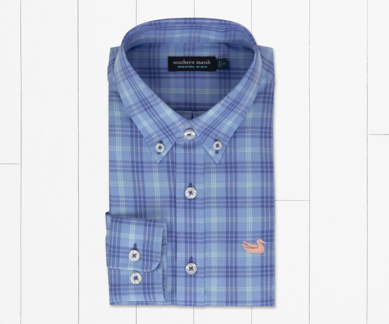 Youth Middleton Windowpane Dress Shirt