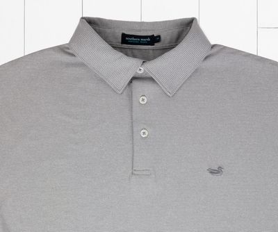 Biscayne Heather Performance Polo