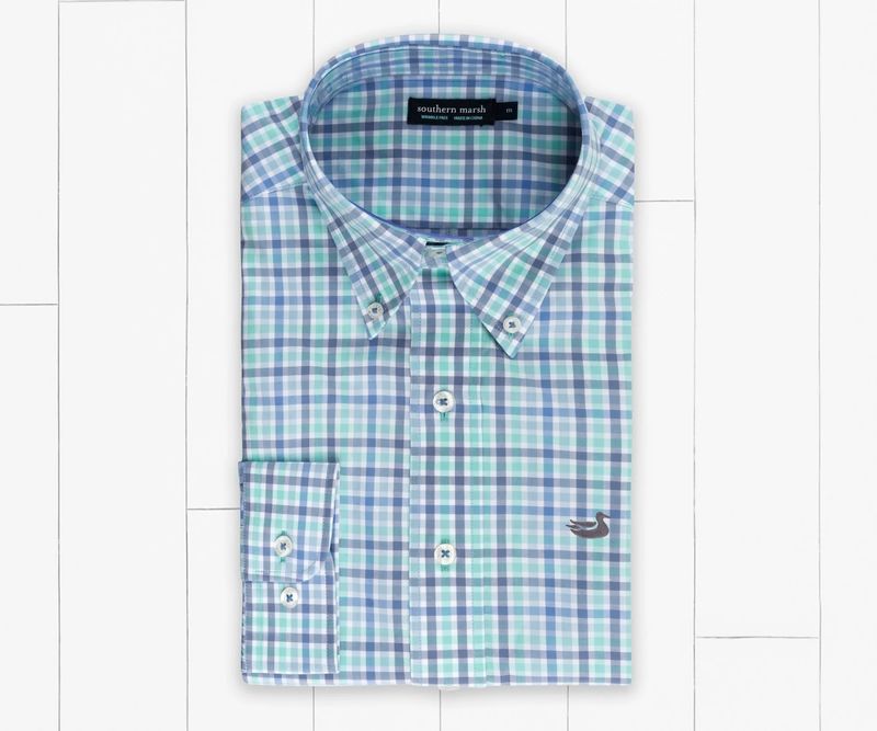 Juban Check Dress Shirt - Wrinkle-Free