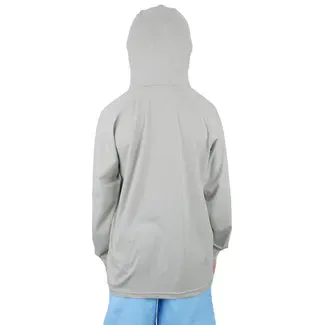 Youth Samurai Hood Performance Long Sleeve Shirt 