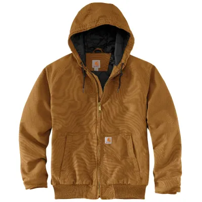 Loose Fit Washed Duck Insulated Active Jac - 3 Warmest Rating - Big