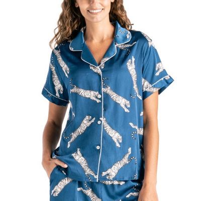 Satin Pajama Tops