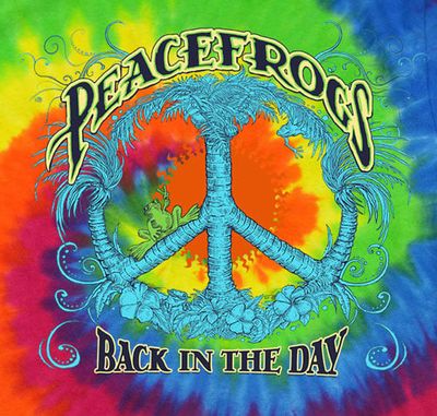 Back In the Day Frog Spiral Tie-Dye Short Sleeve T-Shirt