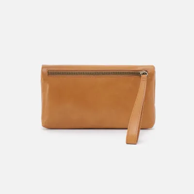 Lauren Wristlet - Polished Leather