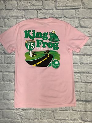 King Frog and Lilypad T-shirt - Comfort Colors