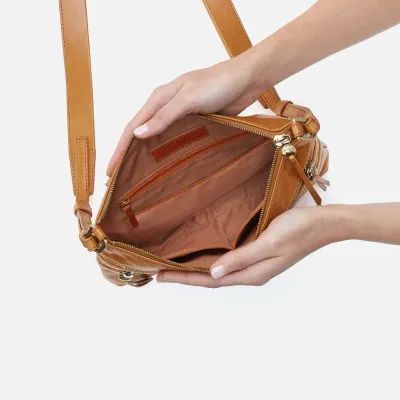 Billie Crossbody - Polished Leather