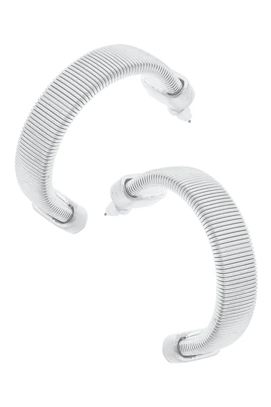 Winston Watchband Hoop Earrings