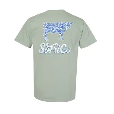 Paisley Cow SS T-Shirt