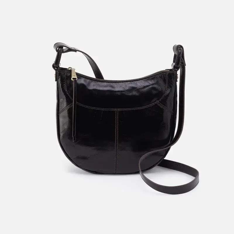 Sheila Scoop Crossbody - Polished Leather
