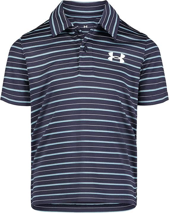 Boys Match Play Stripe Polo