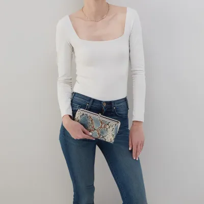 Lauren Wallet/Clutch - Printed Leather