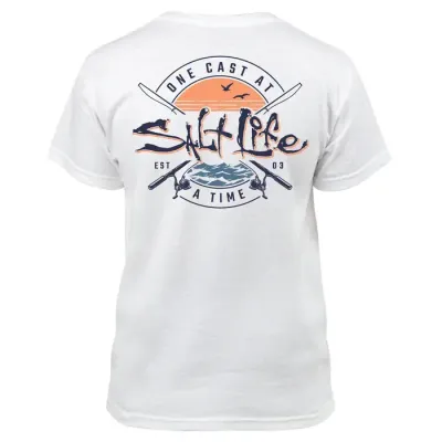 One Cast At A Time Youth Short Sleeve Tee