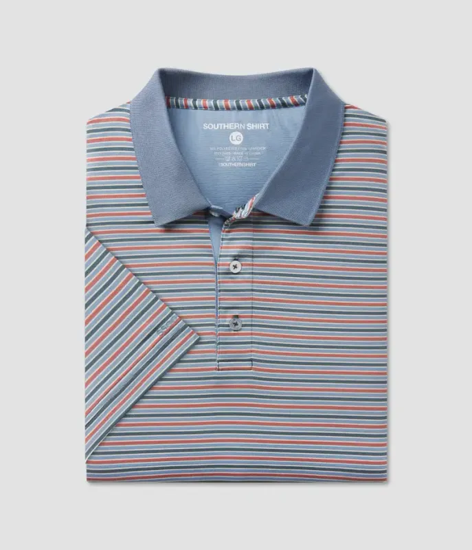 Tucker Stripe Polo 