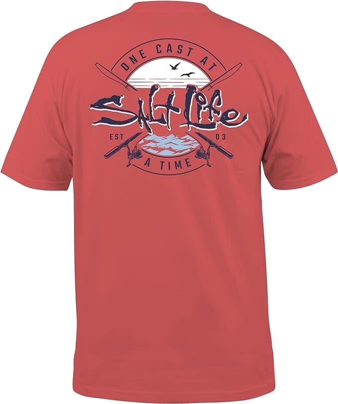 One Cast At A time Short Sleeve T-Shirt