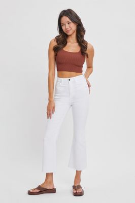 High Rise Crop Flare