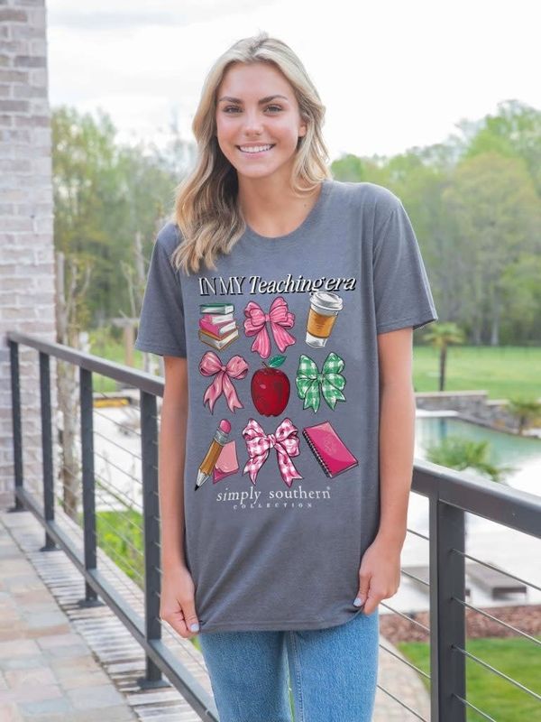 Teaching Era SS Tee  Iron Heather
