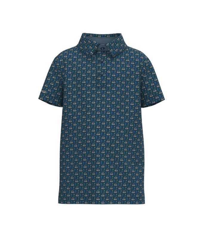 Youth Perfect Round Printed Polo