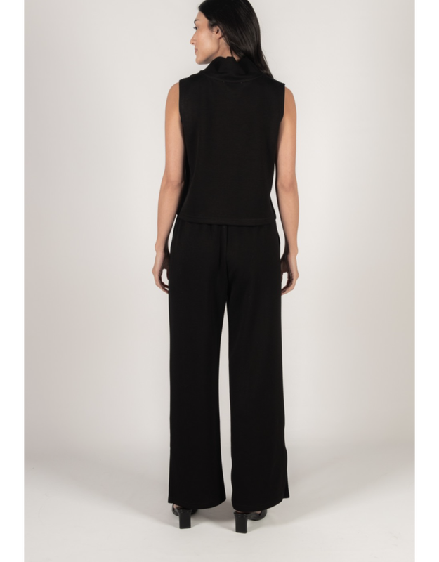 Butter Modal Wide Leg Pants W/ Split Bottom